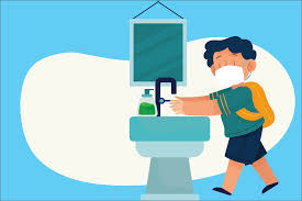 7 langkah cuci tangan puskesmas godean 2