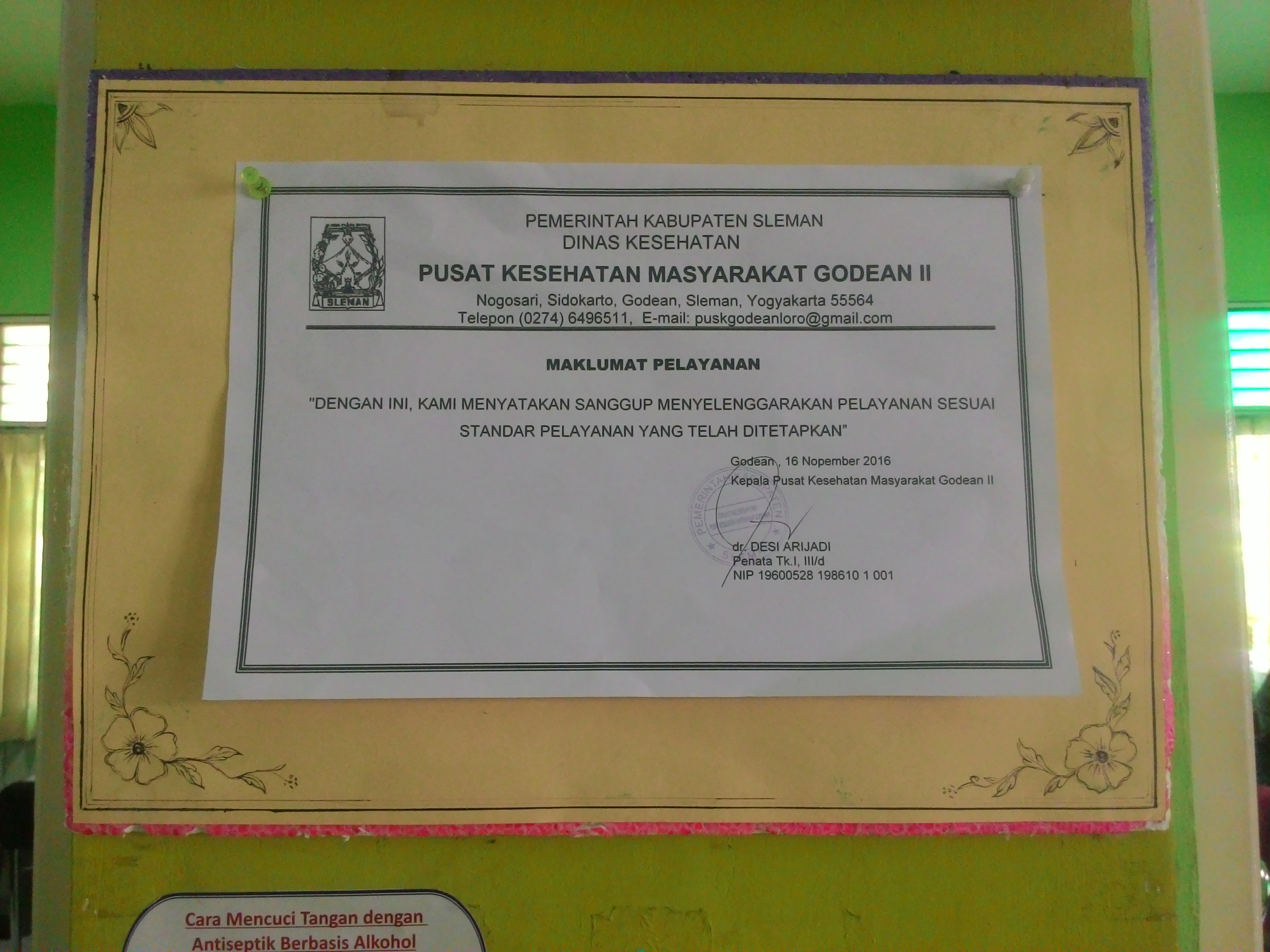 PUSKESMAS GODEAN 2