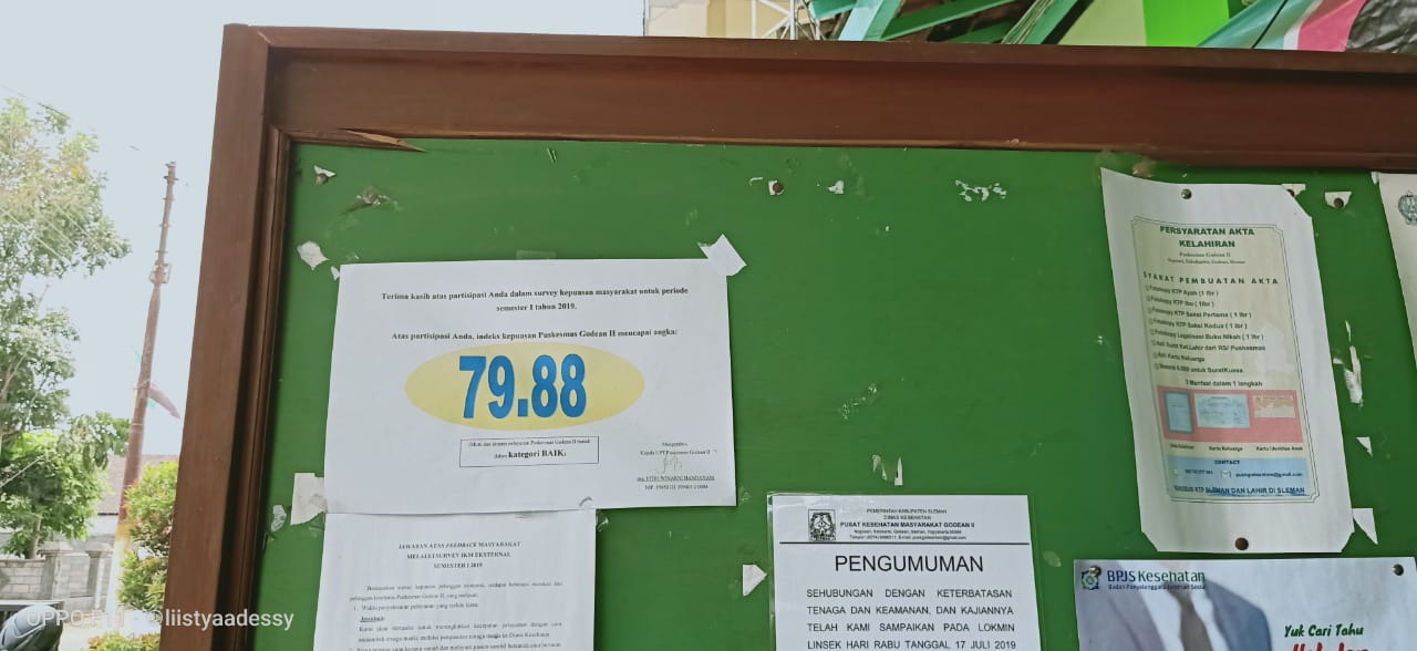 PUSEKSMAS GODEAN 2